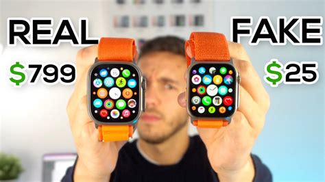 apple watch replica vs original|duplicate apple watch.